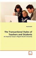 Transactional Styles of Teachers and Students