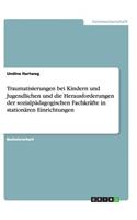 Traumatisierungen bei Kindern und Jugendlichen und die Herausforderungen der sozialpädagogischen Fachkräfte in stationären Einrichtungen: (German)