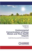Environmental Concentrations of Heavy Metals and Their Health Impacts