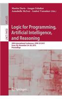 Logic for Programming, Artificial Intelligence, and Reasoning
