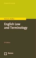 English Law and Terminology