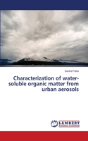 Characterization of water-soluble organic matter from urban aerosols