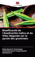 Bioefficacité de l'Azadirachta Indica et du Vitex Negundo sur la pyrale des graminées