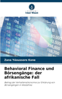 Behavioral Finance und Börsengänge