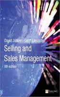 Selling and Sales Management