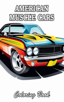 American Muscle Cars Coloring Book for Adult
