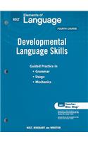 Elements of Language: Developmental Language Skills