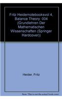 Fritz Heidernotebooksvol 4, Balance Theory
