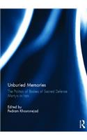 Unburied Memories: The Politics of Bodies of Sacred Defense Martyrs in Iran
