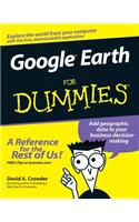 Google Earth For Dummies