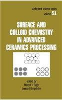 Surface and Colloid Chemistry in Advanced Ceramics Processing