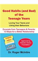 Good Habits (and Bad) of the Teenager Years