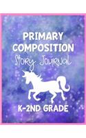 Primary Composition Story Journal K-2nd Grade