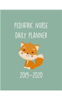 Pediatric Nurse Daily Planner 2019-2020