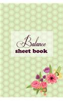 Balance Sheet Book