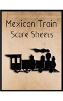 Mexican Train Score Sheets