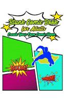 Blank Comic Book for Adults Create Your Own Comics