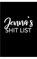 Jenna's Shit List