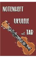 NOTENHEFT UKULELE mit TAB