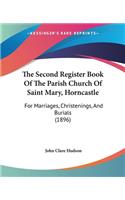 Second Register Book Of The Parish Church Of Saint Mary, Horncastle