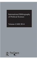 Ibss: Political Science: 2014 Vol.63