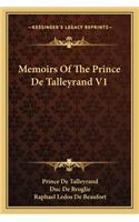 Memoirs of the Prince de Talleyrand V1