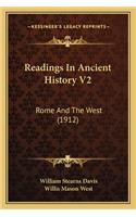 Readings In Ancient History V2