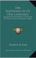 The Essentials Of Of Our Language