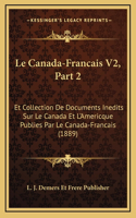 Le Canada-Francais V2, Part 2