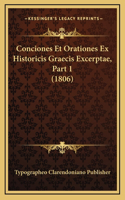 Conciones Et Orationes Ex Historicis Graecis Excerptae, Part 1 (1806)