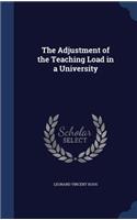 The Adjustment of the Teaching Load in a University