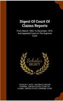 Digest of Court of Claims Reports