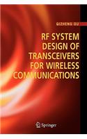 RF System Design of Transceivers for Wireless Communications