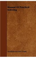Manual of Practical Indexing