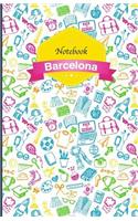 Notebook: Lined, Soft cover, 5.5 x 8.5 inch, 130 pages, Back to School pattern