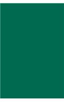 Journal Bottle Green Color Simple Plain Green