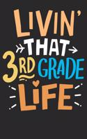 Notebook Journal: 3rd Grade Teacher 6x9 Dot Grid 120 Pages