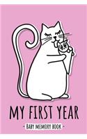 My First Year Baby Memory Book