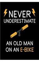 Old Man On An E-Bike