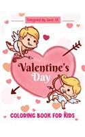 Valentine's Day Coloring Book For Kids