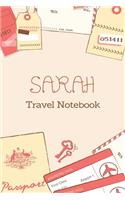 Sarah TRAVEL NOTEBOOK