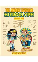 Ancient Egyptian Hieroglyph Coloring Book