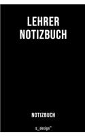 Notizbuch für Lehrer