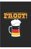 Prost: 6x9 Festival - blank with numbers paper - notebook - notes