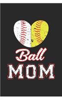 Baseball Mom: Lined Journal, Diary Or Notebook For Baseball Mom. 6 in x 9 in Cover.