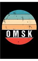 Omsk: 100 Pages 6 'x 9' -Dot Graph Paper Journal Manuscript - Planner - Scratchbook - Diary