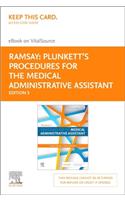 Plunkett's Procedures for the Medical Administrative Assistant - Elsevier eBook on Vitalsource (Retail Access Card)