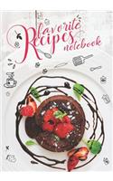 Favorite Recipes Notebook