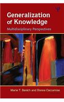 Generalization of Knowledge: Multidisciplinary Perspectives
