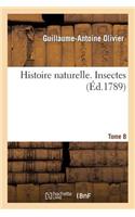 Histoire Naturelle. Insectes. Tome 8